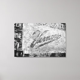 Ann Arbor Michigan Vernors Old Brick Wall Canvastryck