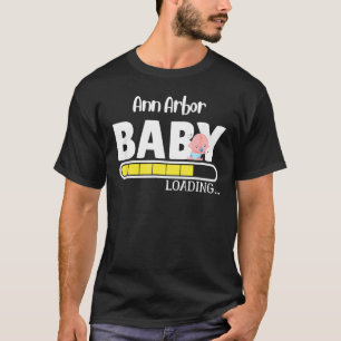 Ann Arbor Native Pride State Baby Parent Mamma Pap T Shirt
