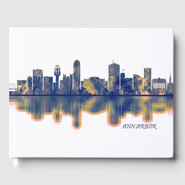 Ann Arbor Skyline Gästböcker (Framsida)