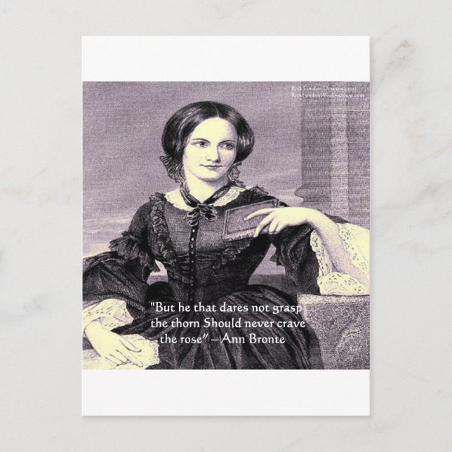 Ann Bronte "Rosentorn" Visdomspresentkort och vyko Vykort (Framsida)