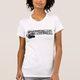 Ann Charles som dansar Winnebagos, beklär T Shirt