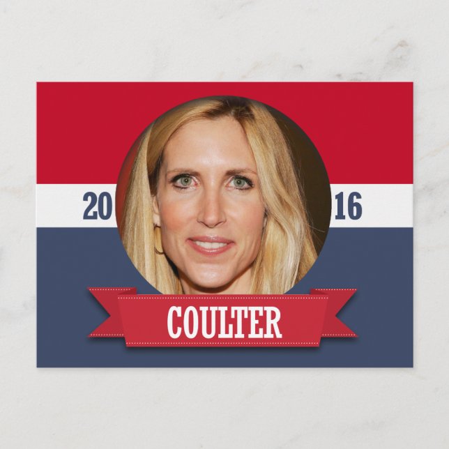 ANN COULTER 2016 VYKORT (Framsida)
