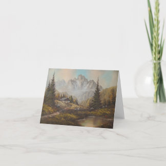 Ann Hayes målning, bayarian Dream Kort