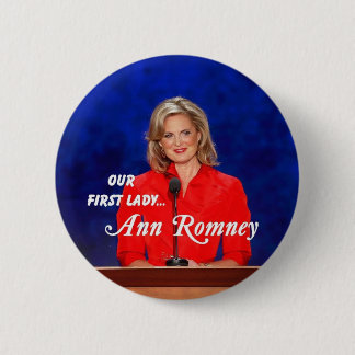 Ann Romney knäppas den första damen Knapp