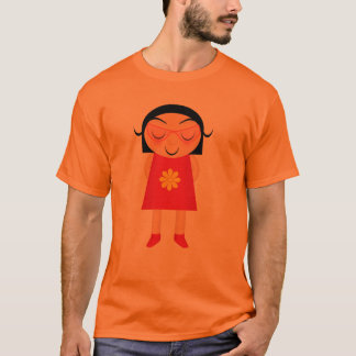 Ann tecknad tee shirt