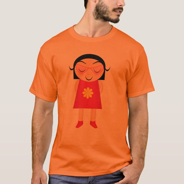 Ann tecknad tee shirt (Framsida)
