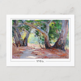 Anna Althea Backe #1 - vykort för konst