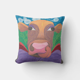 Anna Belle the Cow Small Pillow Kudde