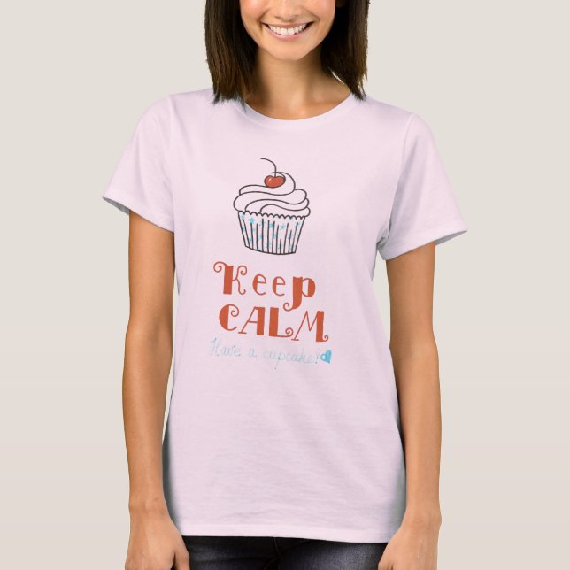 Anna Cupkakeritter Tee Shirt (Framsida)