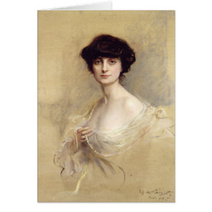 Anna de Noailles 1913 Hälsningskort