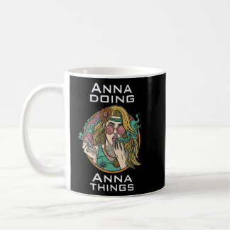Anna gör kaffemugg