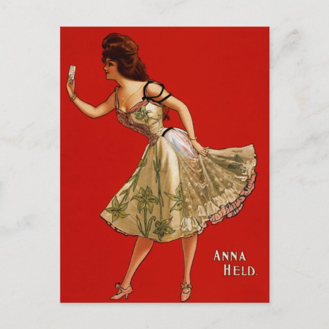 Anna Held Vykort (Framsida)