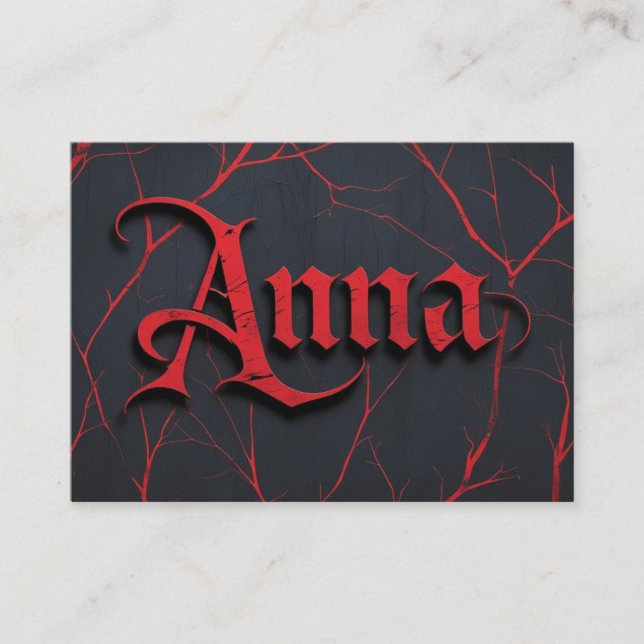 Anna i gotisk stil (Framsida)
