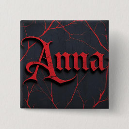 Anna i gotisk stil knapp