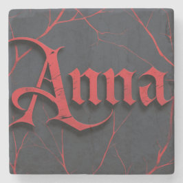 Anna i gotisk stil stenunderlägg