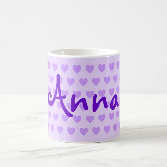 Anna i Lila Kaffemugg (Center)