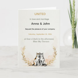 Anna & John – FÖRENAD i kärlek och äktenskap  Kort