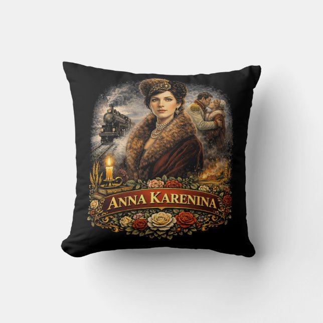 Anna Karenina Kudde (Framsida)