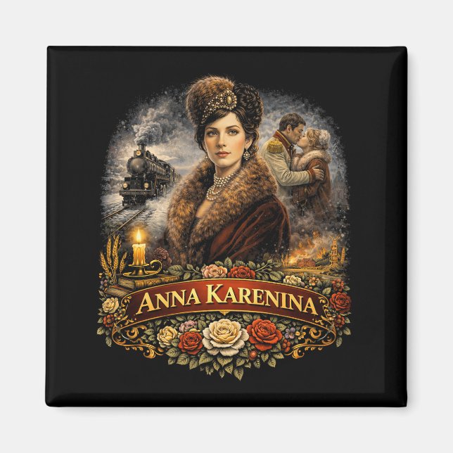 Anna Karenina Magnet (Framsidan)