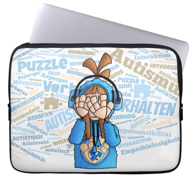 Anna - Keines /  Laptop Fodral (Framsidan)
