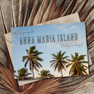 Anna Maria Florida Beach Wedding Spara datumet Meddelande