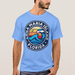 Anna Maria Florida Fl Nautical Vågar TShirt T Shirt