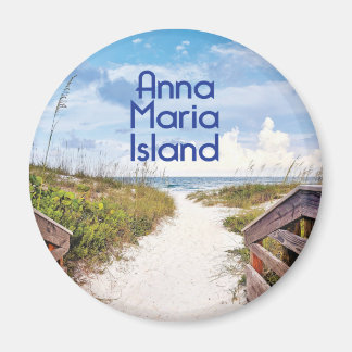 Anna Maria Island Florida Beach entrance Photo Magnet