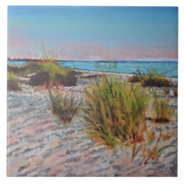Anna Maria Island, Florida Beach Painting Kakelplatta