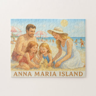 Anna Maria Island Florida Family Vacation Puzzle Pussel