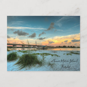 Anna Maria Island Florida-postkort Vykort