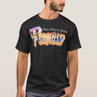 Anna Maria Island Florida Retro Sunset Vacation Gi T Shirt