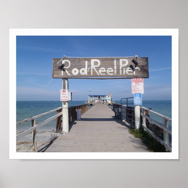 Anna Maria Island Pier Poster (Framsidan)
