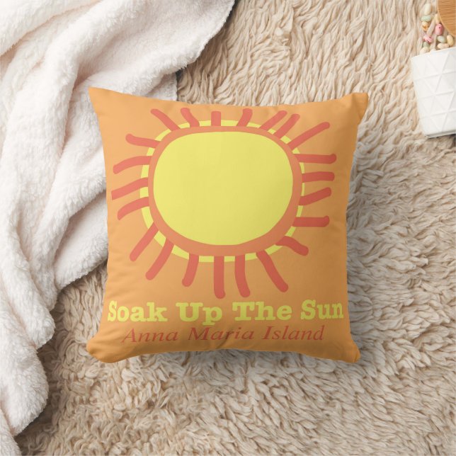 Anna Maria Island Soak Up Sol Pillow Kudde (Filt)