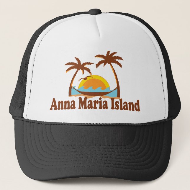 Anna Maria Island. Truckerkeps (Framsida)