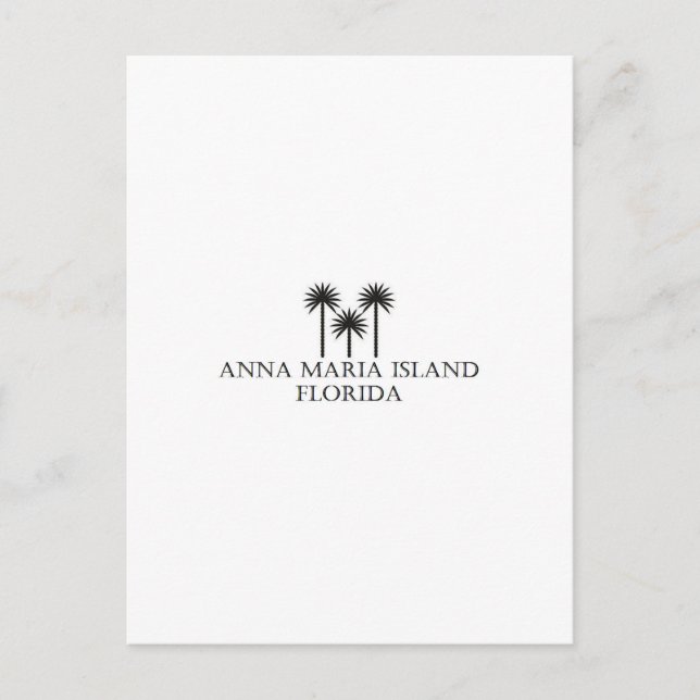 Anna Maria Island Vykort (Framsida)