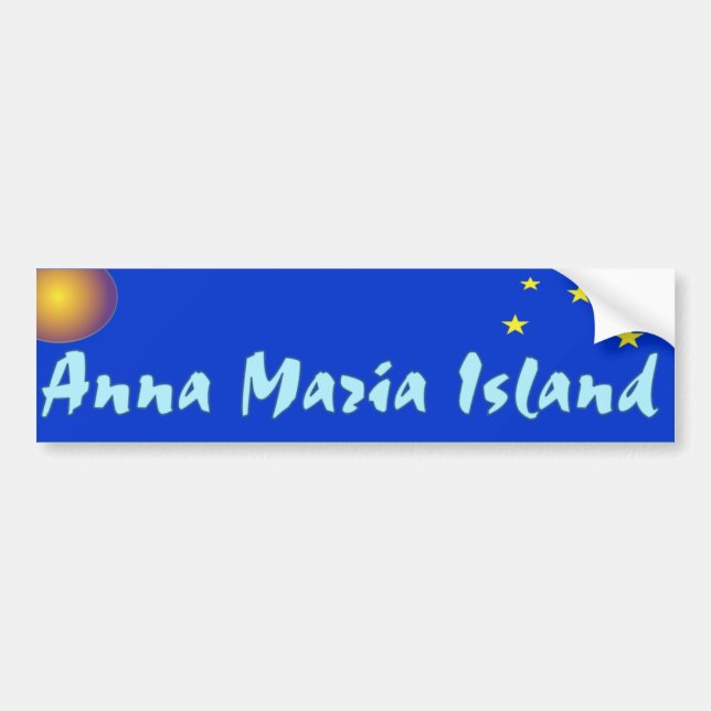 Anna Maria stjärnor och solbildekal Bildekal (Framsidan)