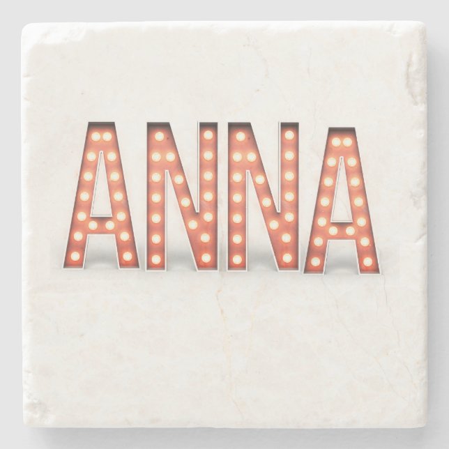 Anna Marquee Ljus Stenunderlägg (Framsidan)