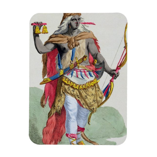 Anna Nzinga (1583-1663), från Receuil des E Magnet (Vertikal)