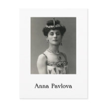 Anna Pavlova Postcard