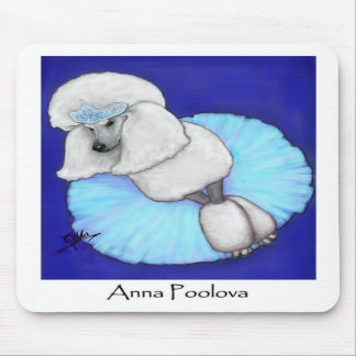 Anna Poolova pudel Mousepad Musmatta