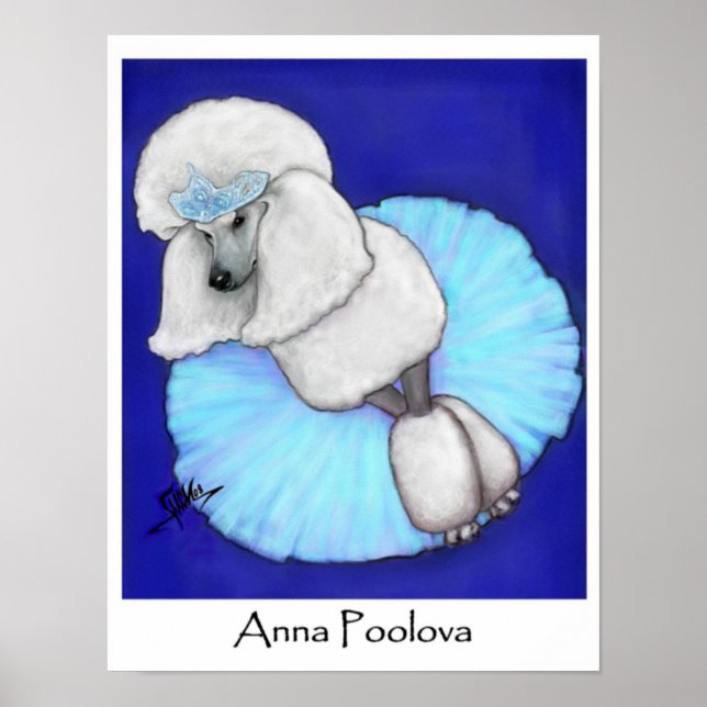 Anna Poolova Pudel Poster (Framsidan)