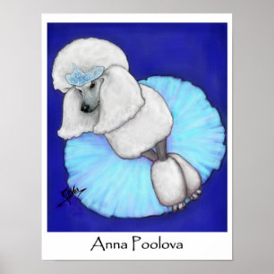 Anna Poolova pudelaffisch Poster