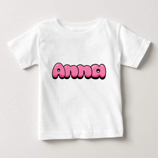 Anna Rosa Baby T-Shirt (Framsida)