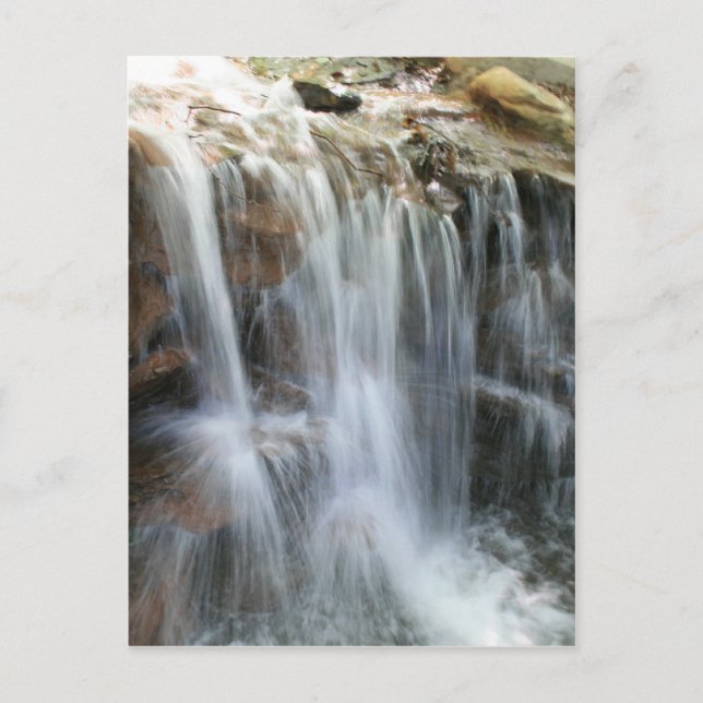 Anna Ruby Falls Helen Georgia vattenfall Vykort (Framsida)