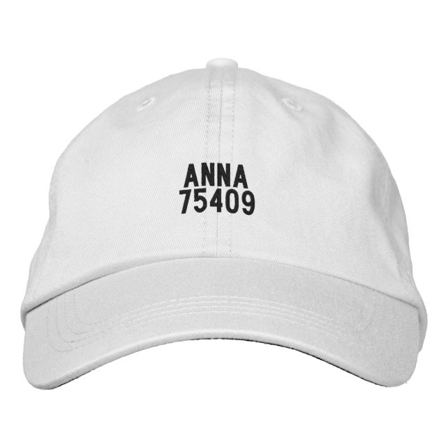 ANNA TEXAS Hatt Broderad Keps (Framsida)