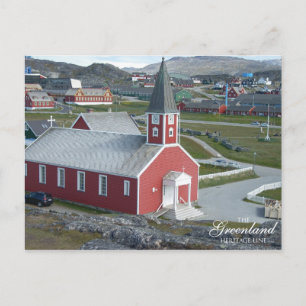 Annaasisutta Oqaluffia (vår frälsare kyrka) Vykort