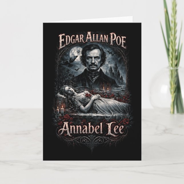 Annabel Lee Helgkort (Framsida)
