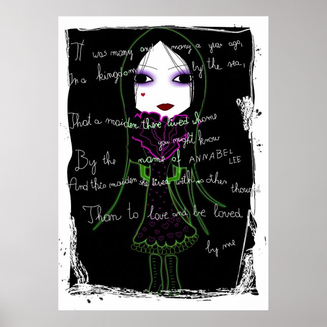 Annabel Lee Poster (Framsidan)