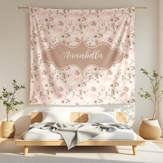 Annabella Vintage Dusty Ro Rosa Fleecefilt