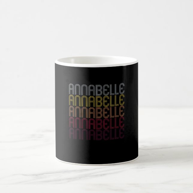 Annabelle Namn Gift Personlig First Namn Kaffemugg (Center)